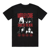 Motley Crue - SATD Photo - Black T-shirt